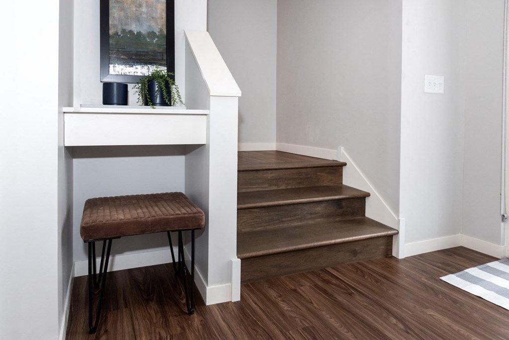 Staircase at Volo at Texa Tonka Apartments , St Louis Park, MN