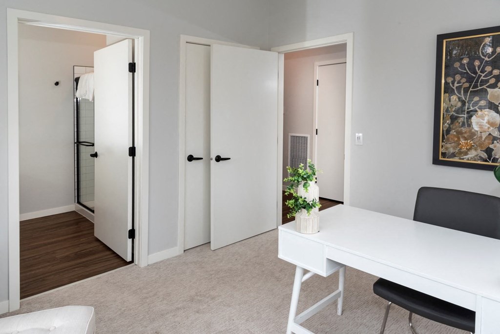 White interior rooms at Volo at Texa Tonka Apartments , St Louis Park, MN