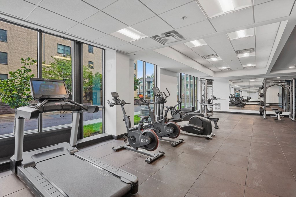 the gym at the runnymede on best student halls of residence