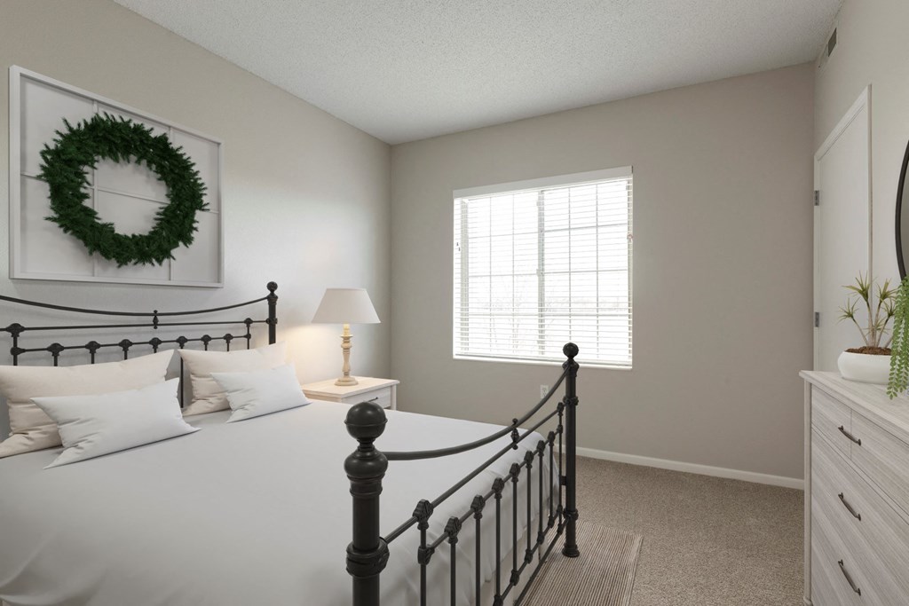 White Bedroom at Waterstone Place in Minnetonka,55305