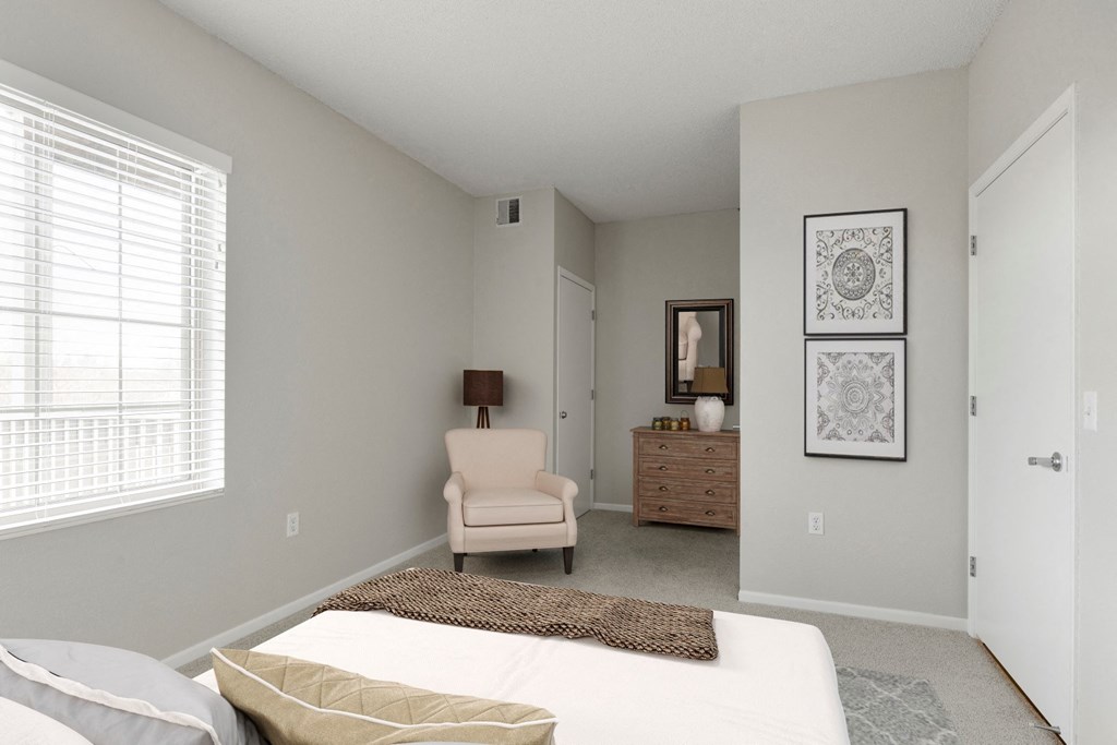 Beautiful Bedroom Details at Waterstone Place in Minnetonka, 55305