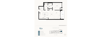 Rita Floor Plan at Wilford Apartments, Waconia, Minnesota