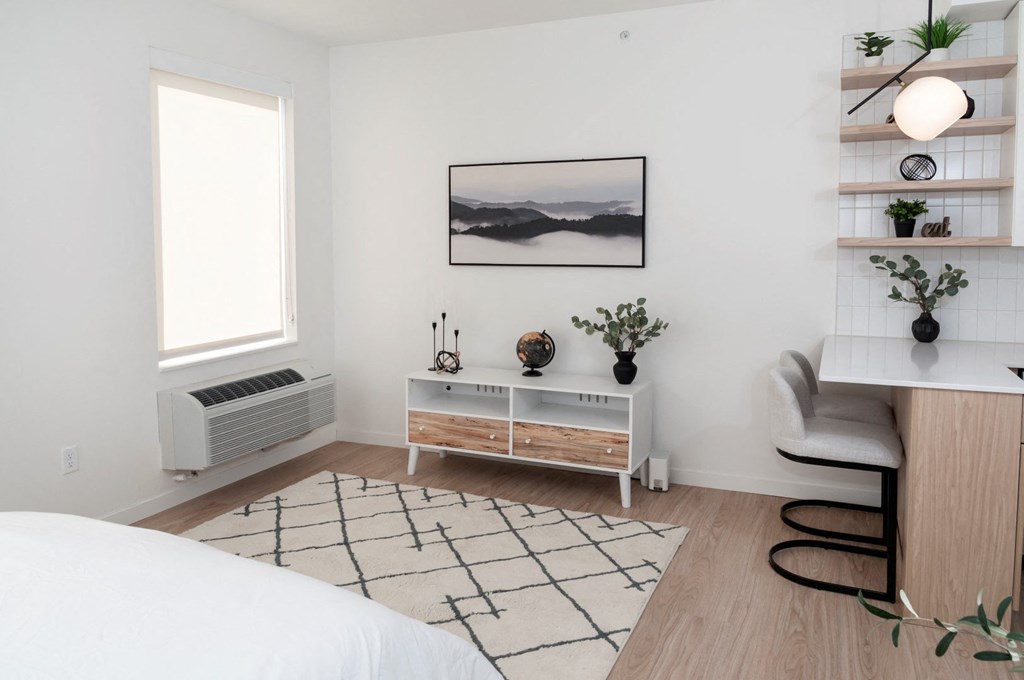 Studio  Living Area at CityLine Apartments, Minneapolis, MN