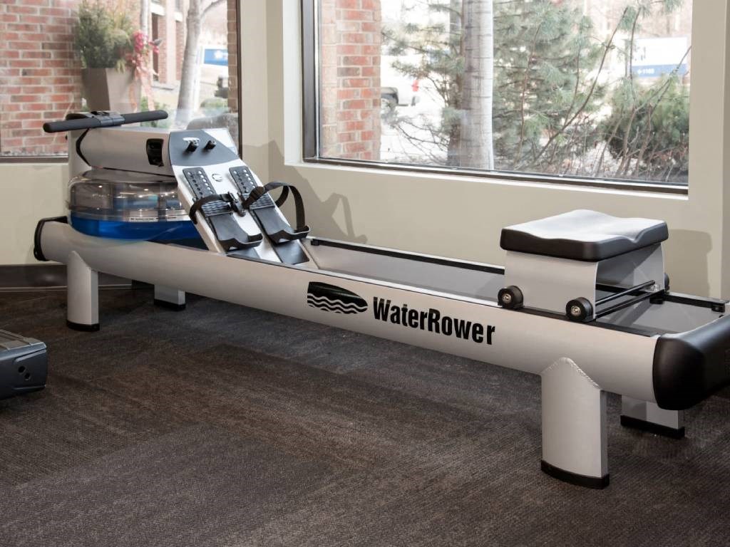 Fitness center at Aspenwood Apartments, Eagan, MN