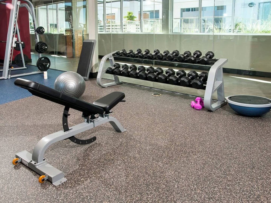 Free Weights In Gym at Custom House, Minnesota