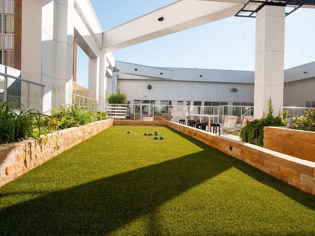 Bocce Ball Court at Custom House, Minnesota, 55101