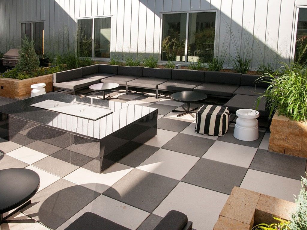 Outdoor Living Space at Custom House, Saint Paul, 55101