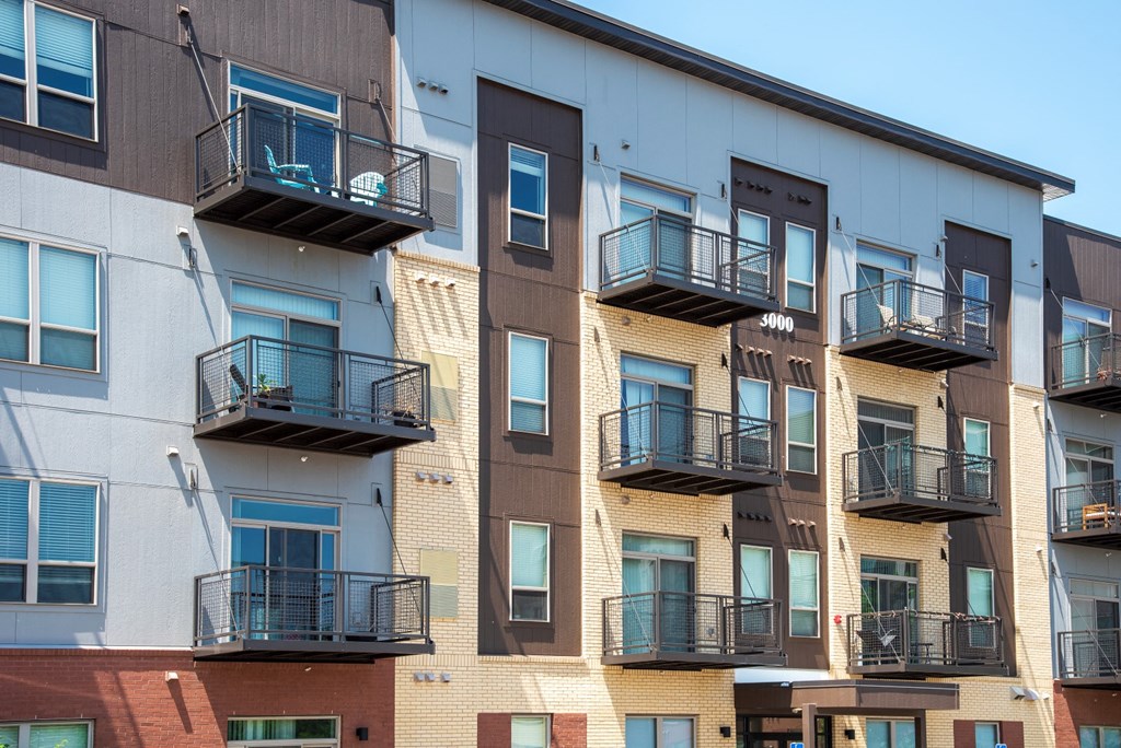 Apartment Exterior at Lake Jonathan Flats, Minnesota