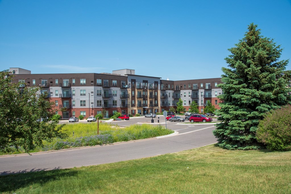 Elegant Exterior View at Lake Jonathan Flats, Chaska