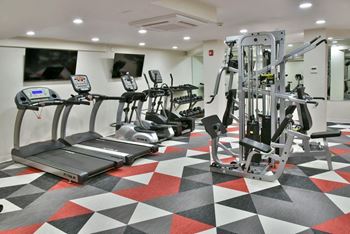 Fully Equipped Fitness Center at Eagan Place Apartments