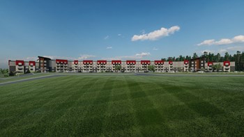 Lush Green Landscaping Lush Green Landscaping at Arris Apartments - Opening August!, Lakeville, MN, 55044 - Photo Gallery 2