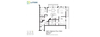 a floor plan of a house
