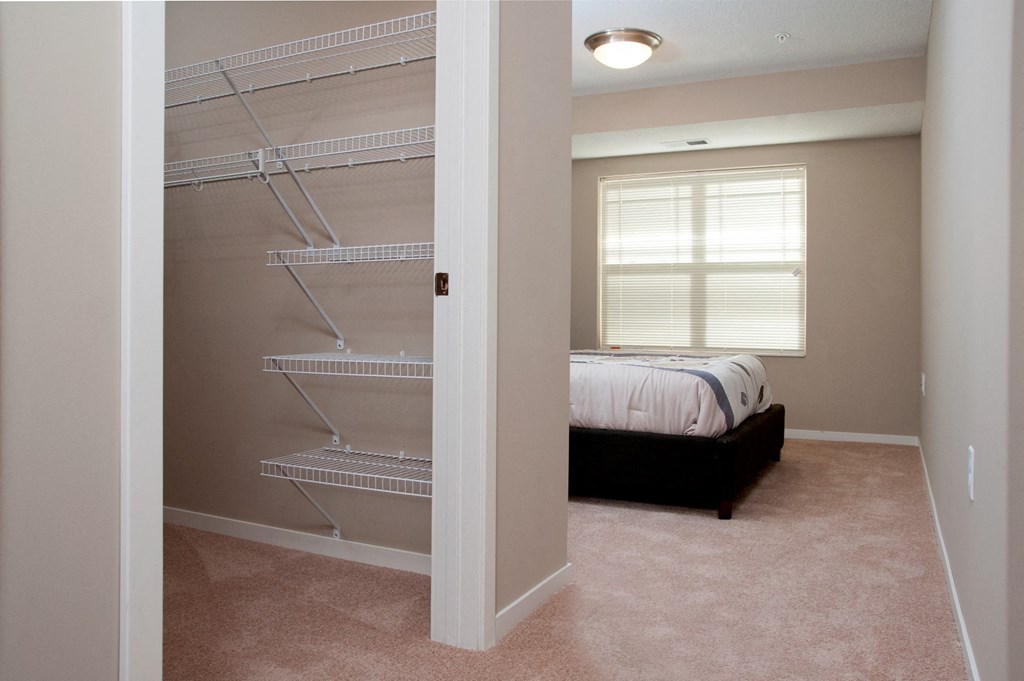 Master walk in closet