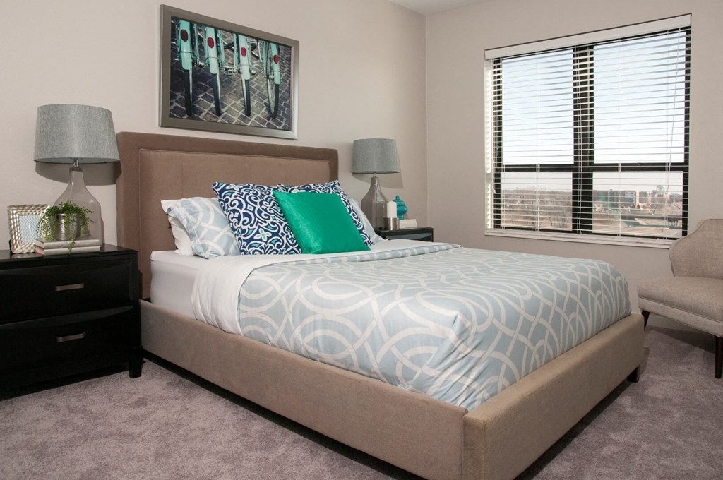 Modern Bedroom at The Axis, MN, 55441