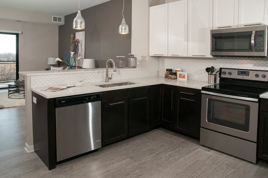 Well designed Kitchen at the Axis, Plymouth