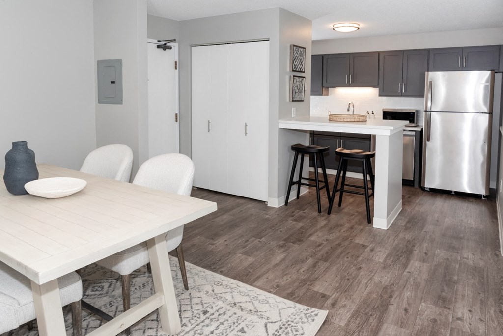 Dining With Kitchen at Audenn Apartments, Bloomington, Minnesota