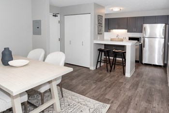Dining With Kitchen Dining With Kitchen at Audenn Apartments, Bloomington, Minnesota - Photo Gallery 3