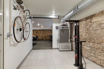 Bike Station at The M on Hennepin, Minneapolis, MN, 55414