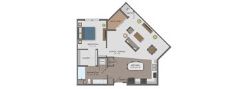 Franklin Floor Plan at The Edison at Avonlea, Minnesota, 55044