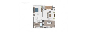 Gates Floor Plan at The Edison at Avonlea, Lakeville, MN 55044