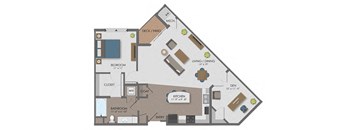 Hopper Floor Plan at The Edison at Avonlea, Lakeville, MN