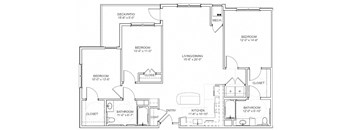 Wright II Floor Plan at The Edison at Avonlea, Lakeville Minnesota