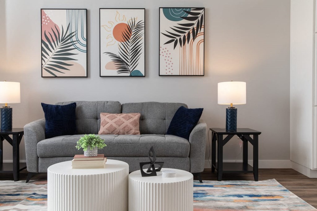 Living Area at The Edison at Maple Grove, Minnesota