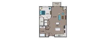 Benz Floor Plan at The Edison at Rice Creek I and II, Shoreview, 55126