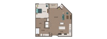 Franklin Floor Plan at The Edison at Rice Creek I and II, Shoreview, MN 55126