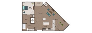 Hopper Floor Plan at The Edison at Spirit, Lakeville, 55044