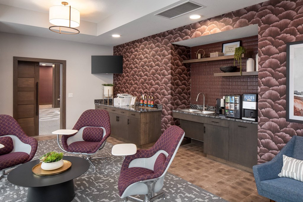 Coffee Lounge at The Edison at Woodbury, Woodbury, MN