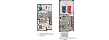 Walker Floor Plan at The Edison at Woodbury, Minnesota, 55129