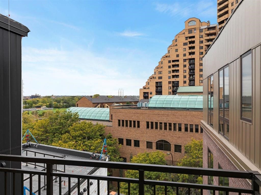 Balcony view at The M on Hennepin, Minneapolis, MN