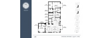 Stone Arch Floor Plan at The M on Hennepin, Minneapolis, MN, 55414