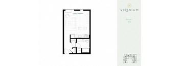 Mint Floor Plan at Viridium Apartments, Minnesota, 55401