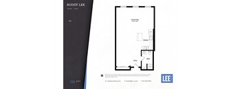 Buddy Floor Plan at Lee Lofts, Minneapolis