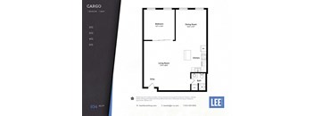 Cargo Floor Plan at Lee Lofts, Minnesota