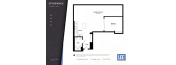 Stonewash Floor Plan at Lee Lofts, Minneapolis, 55401