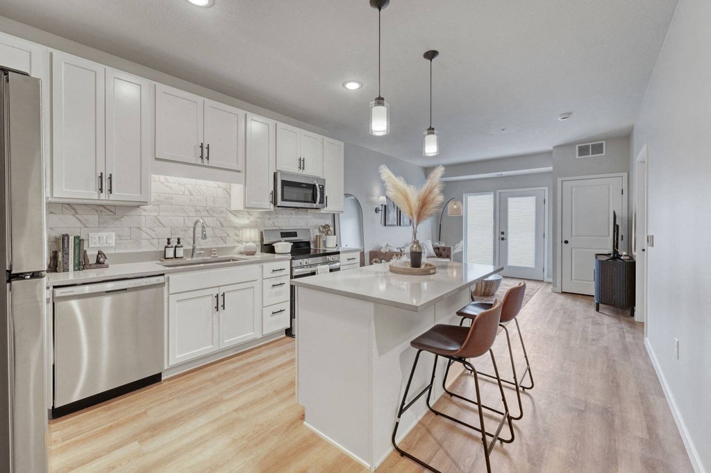 Eat-In Kitchen Table at Lochner Apartments, Minnesota