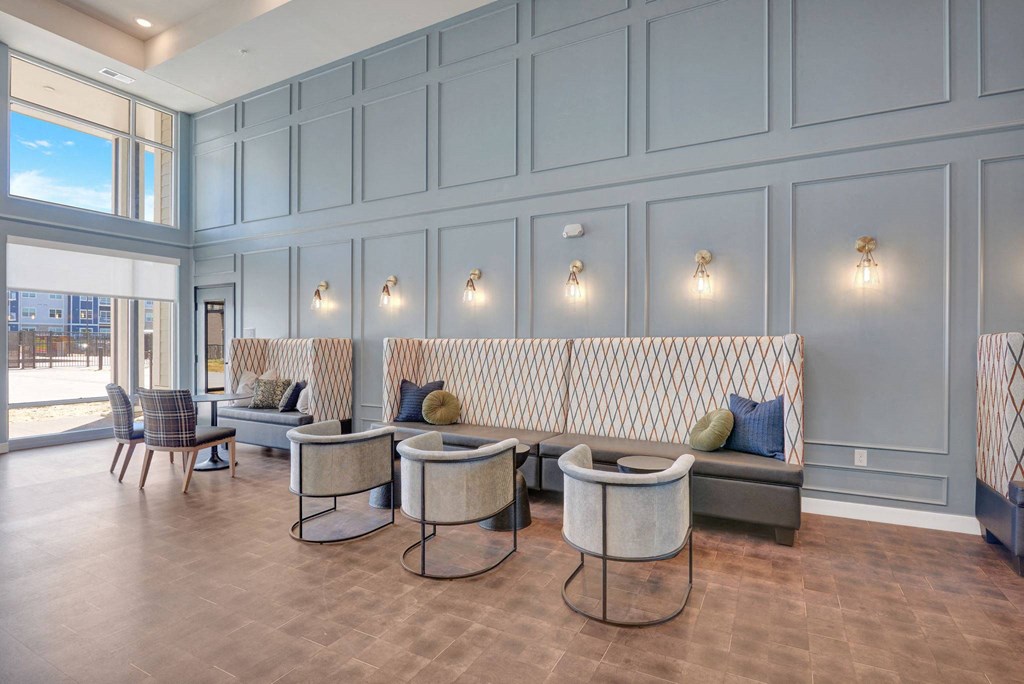 Leasing office at Lochner Apartments, White Bear Lake, MN,  55110