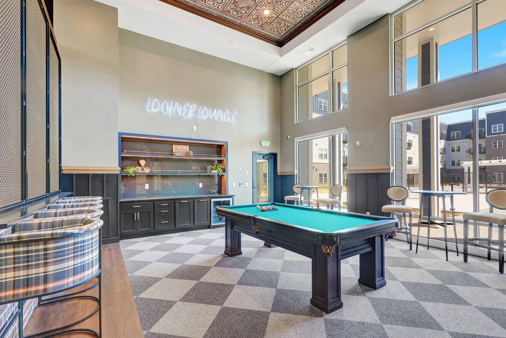 Pool Table at Lochner Apartments, Minnesota, 55110