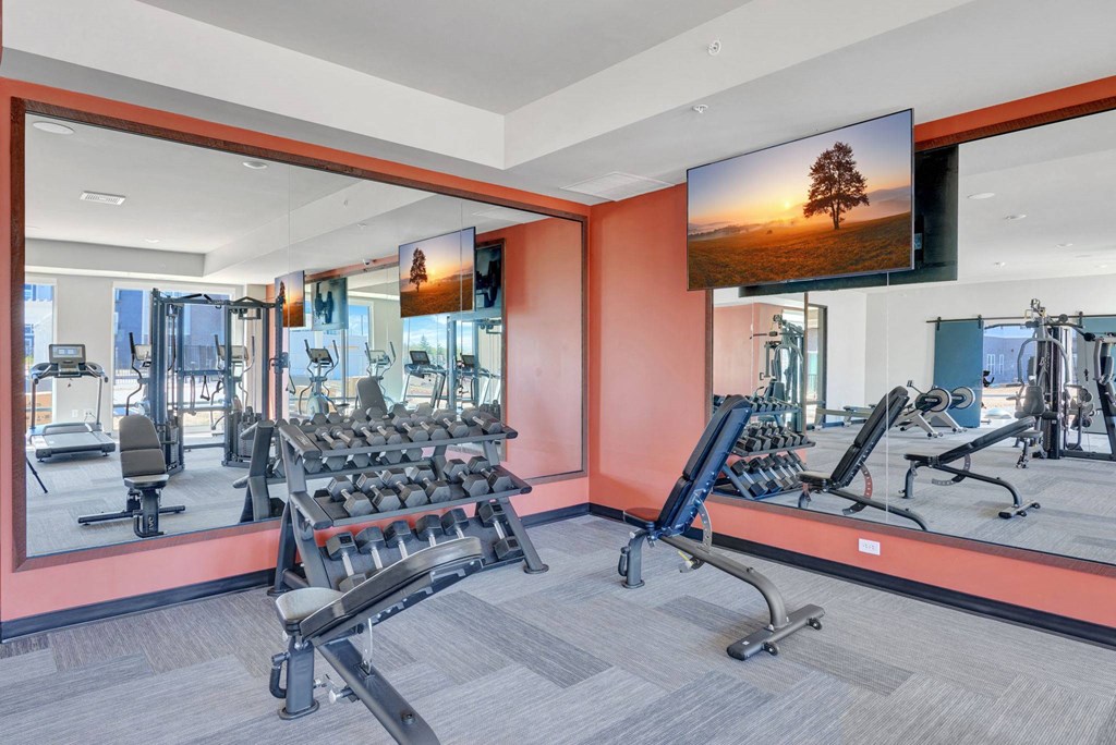 24-Hour Fitness Center at Lochner Apartments, MN, 55110