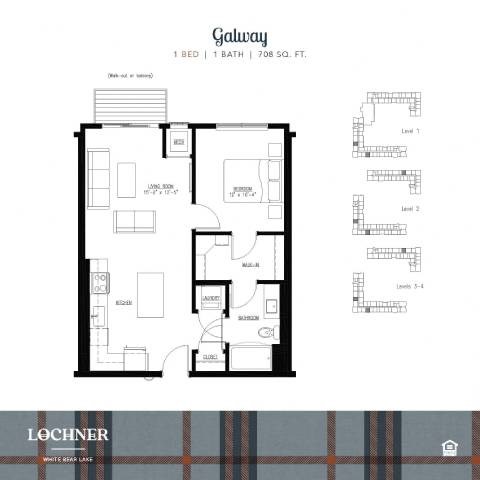 1Bed 1Bath_12 at Lochner Apartments, MN, 55110