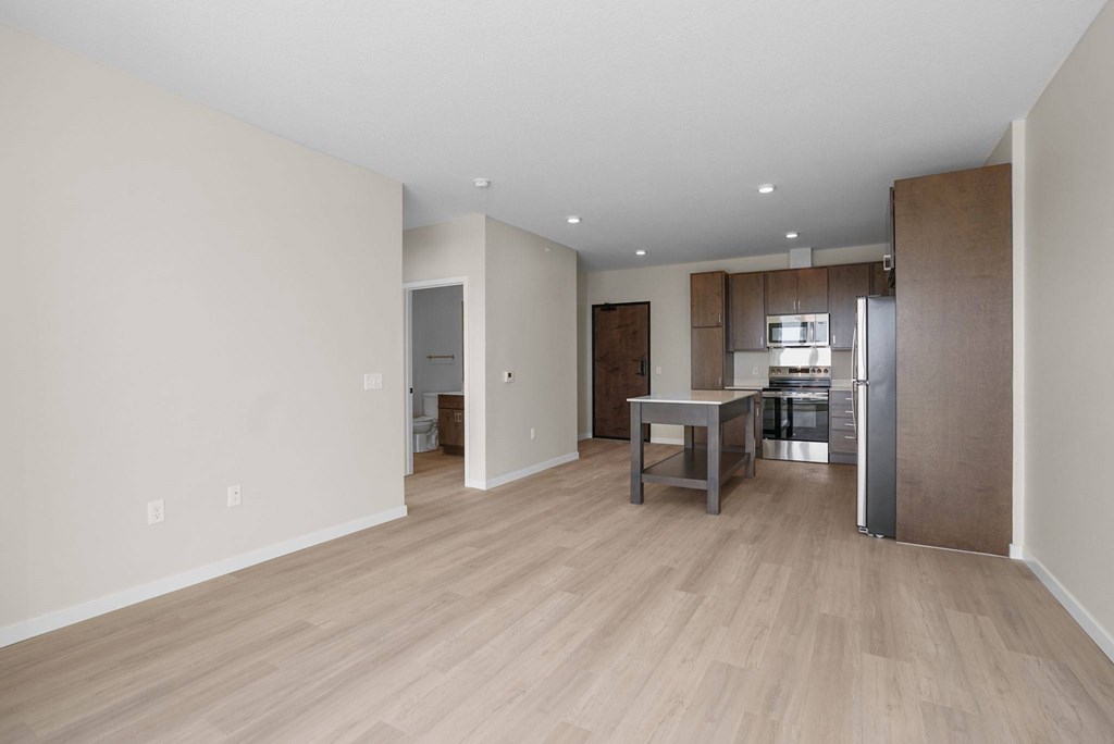 Living And Kitchen at Croft at Rosecott, Rosemount, MN