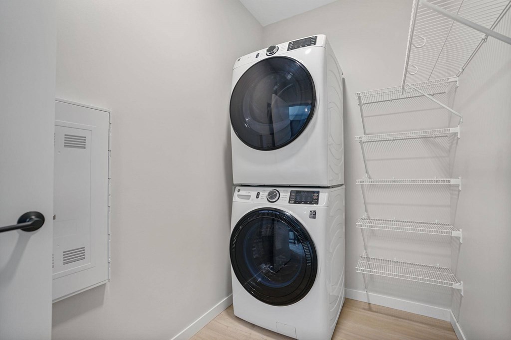 Washer Dryer In Unit at Croft at Rosecott, Minnesota