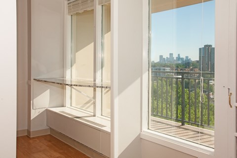 Private Apartment Balcony at Calhoun Towers, Minneapolis, MN, 55416