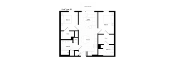 B1 Two Bedroom