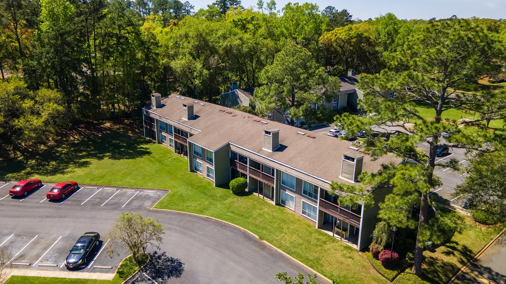 Overview of one of the buildings on property