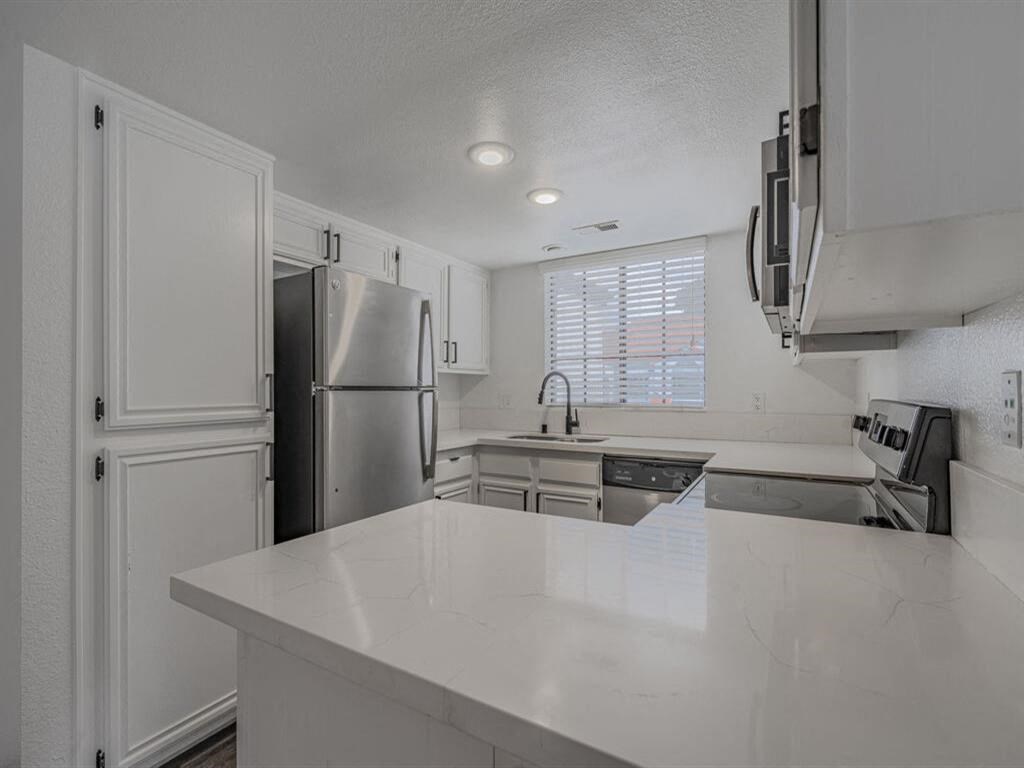 Kitchen Countertop at The Resort at Encinitas Luxury Apartment Homes, California, 92024