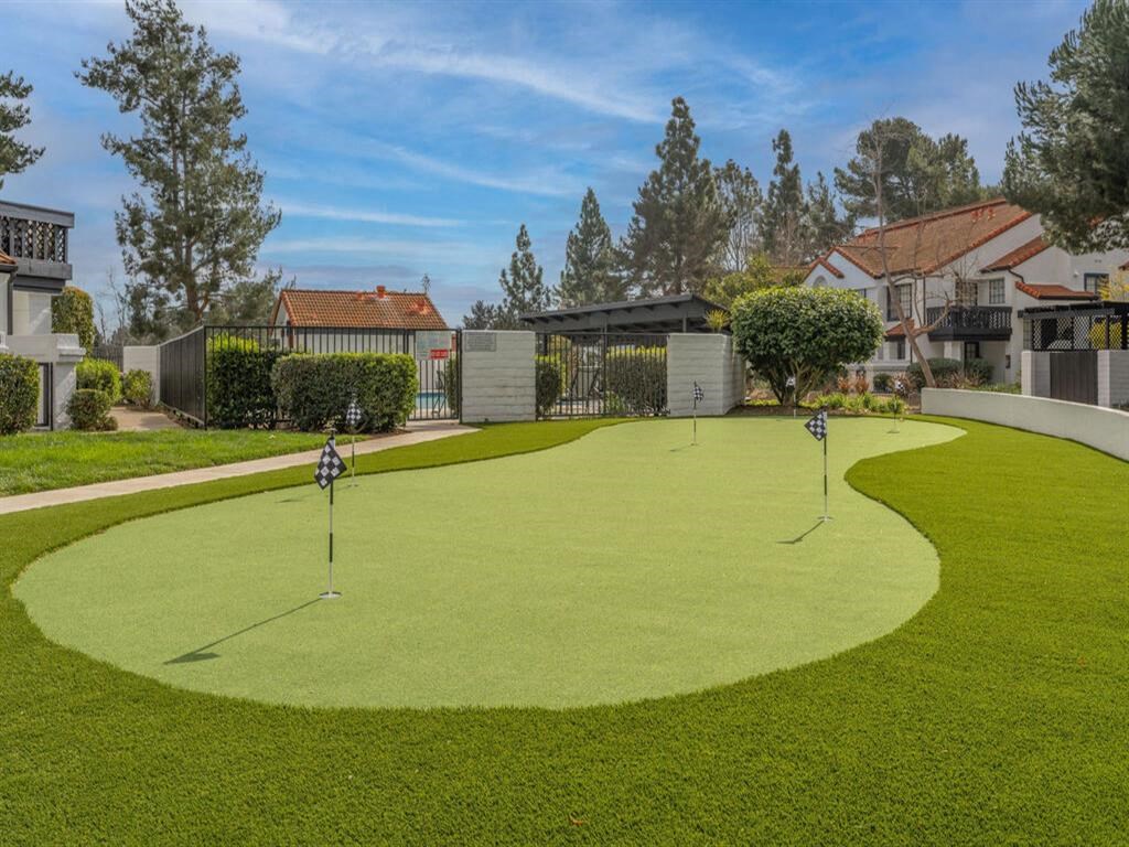 Golf Court at The Resort at Encinitas Luxury Apartment Homes, Encinitas, California